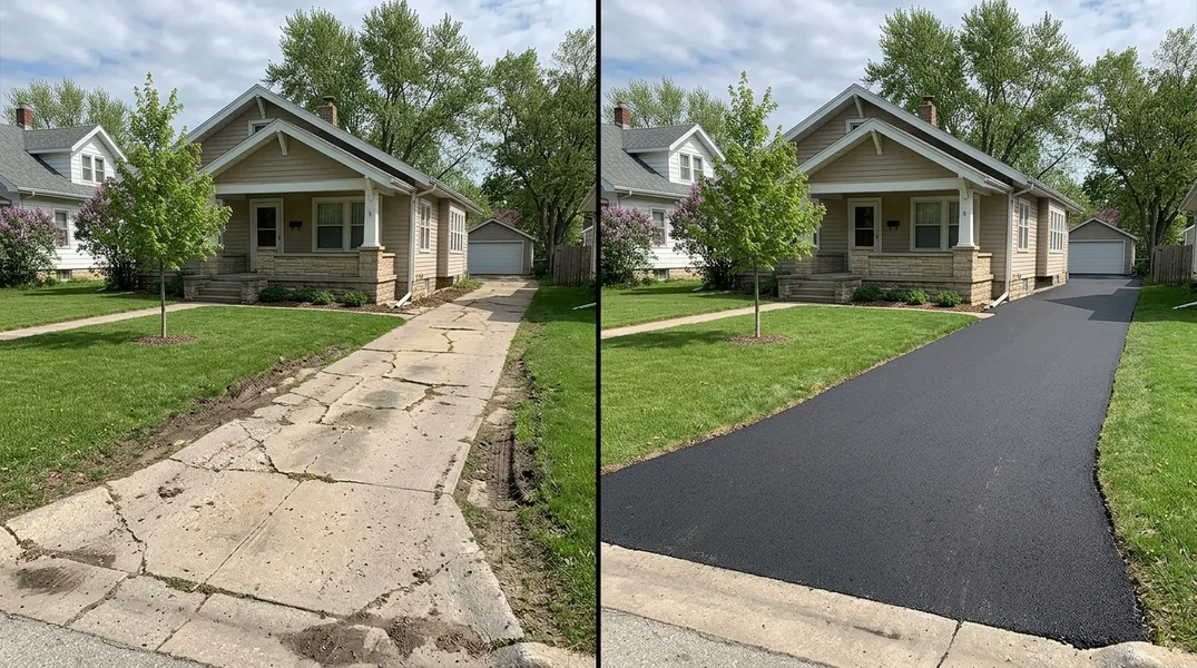Result asphalt paving in Cedar Rapids - Cedar Rapids Asphalt Paving