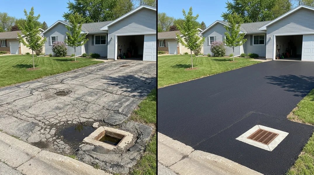 Result asphalt paving in Cedar Rapids - Cedar Rapids Asphalt Paving