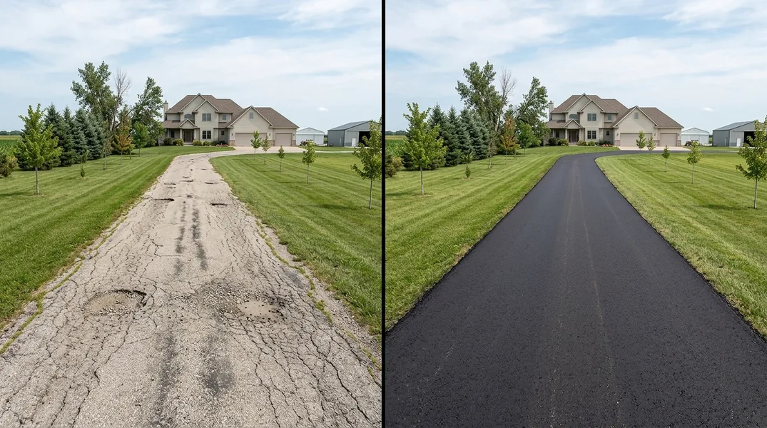 Result asphalt paving in Cedar Rapids - Cedar Rapids Asphalt Paving