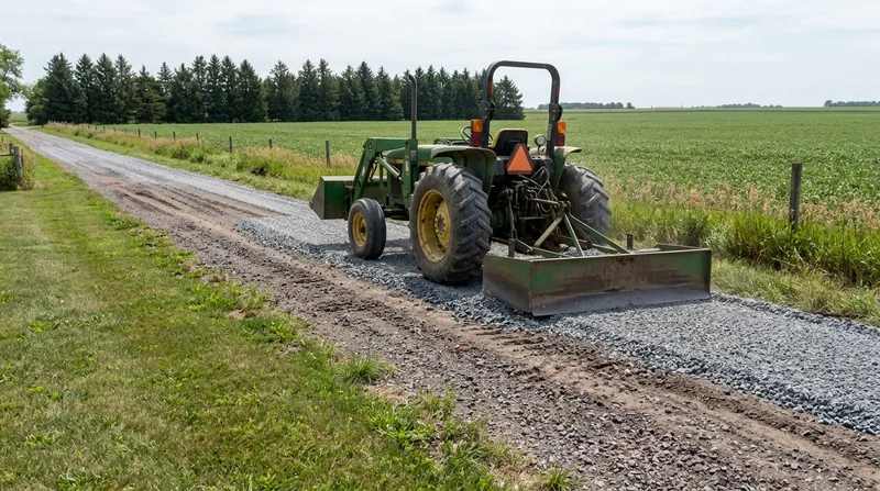 Gravel Driveway Installation & Grading Cedar Rapids