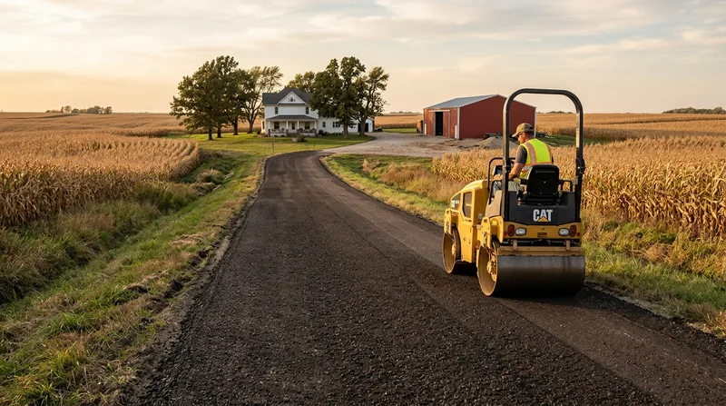 Recycled Asphalt & Millings Driveways Cedar Rapids